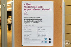 Tablica informacyjna V Zjazdu ASBiR