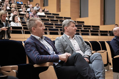Rektor PRz prof. dr hab. inż. Piotr Koszelnik, Kanclerz PRz mgr inż. Andrzej Sowa.