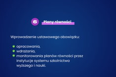 Grafika z postulatami z pakietu antydyskryminacyjnego. 