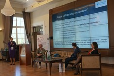 Panel dyskusyjny podczas pierwszego dnia obrad